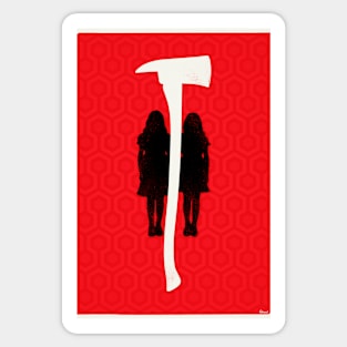 Minimalist movie poster 02 Sticker